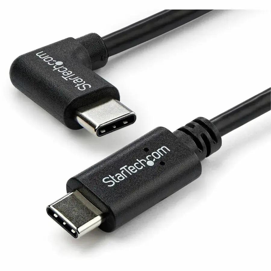 StarTech.com 3.3ft USB-C Right-Angle Charging and Data Transfer Cable - 1 Meter by STARTECH.COM