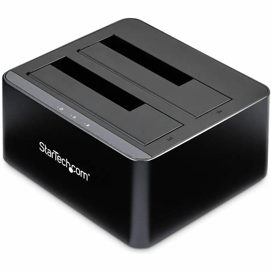 StarTech.com SDOCK2U33V Dual-Bay USB 3.0 SATA Hard Drive Docking Station for 2.5 and 3.5 Inch SSDs and HDDs