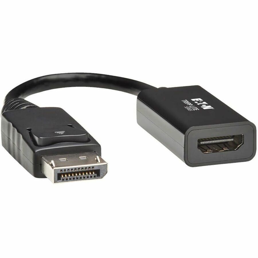 Eaton Tripp Lite Series DisplayPort to HDMI 2.0 Adapter – 4K @ 60Hz, Latching Connector, 6 Inches