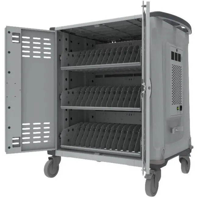Rocstor Volt C42 Charging Cart with Intelligent Power Management for Up to 42 Devices