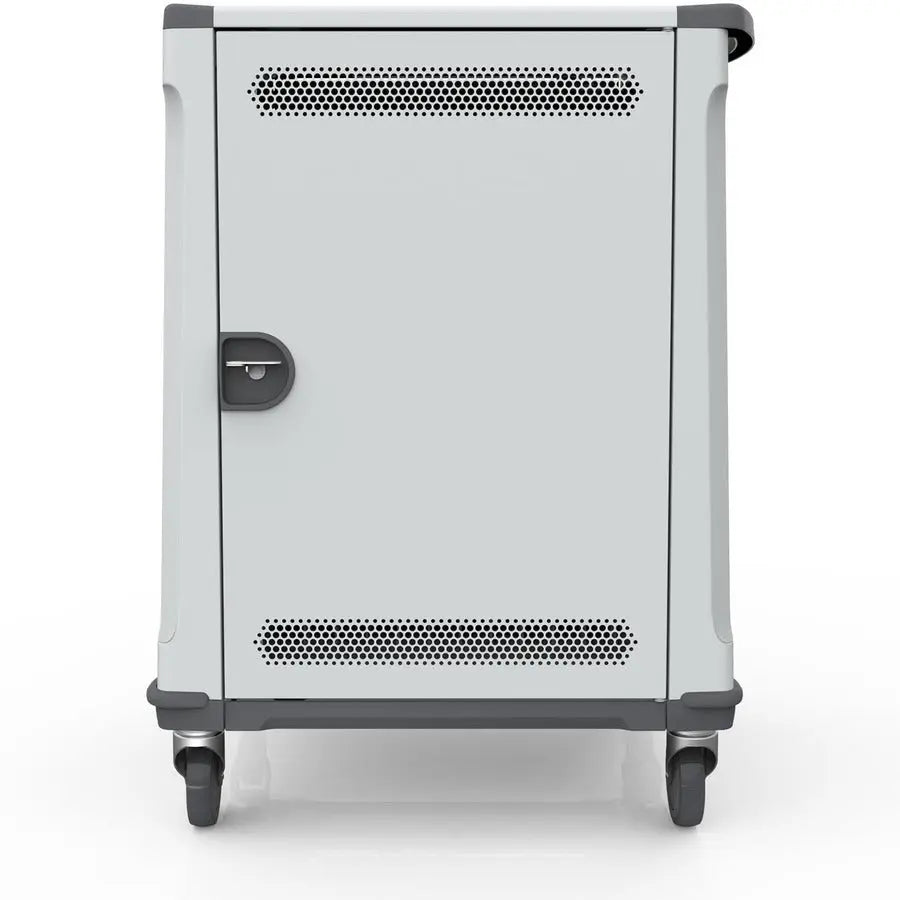 Rocstor Volt C32 32-Device Intelligent Charging Cart with Steel Construction and Locking Doors