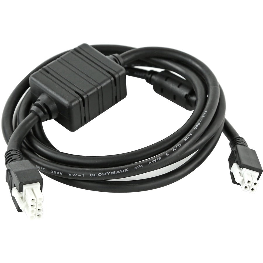 Zebra CBL-DC-381A1-01 Standard Power Cord for Zebra 4-Slot Ethernet Cradle