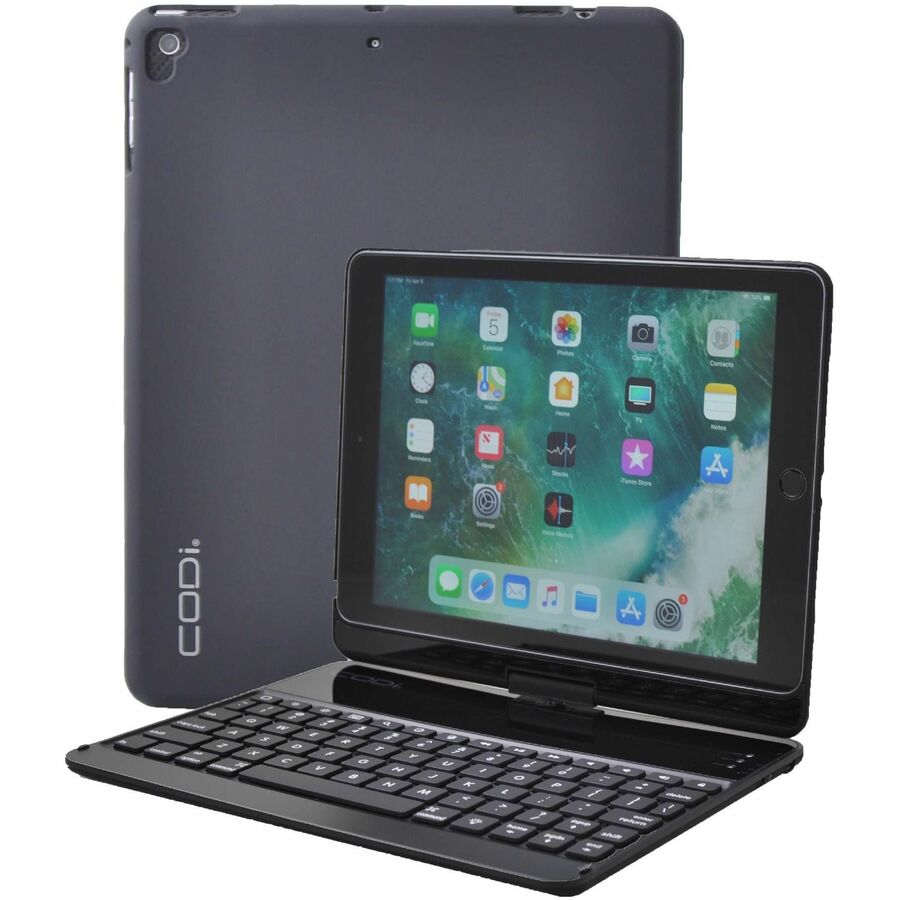 CODi Bluetooth Backlit Keyboard Case for iPad 9.7 Models with Smart Cover Functionality