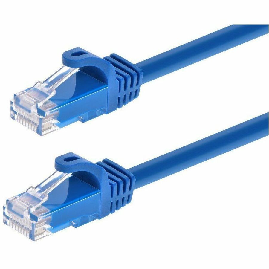 Monoprice Patch UTP Category 5e Network Cable - 10 ft Blue, Flexboot Series