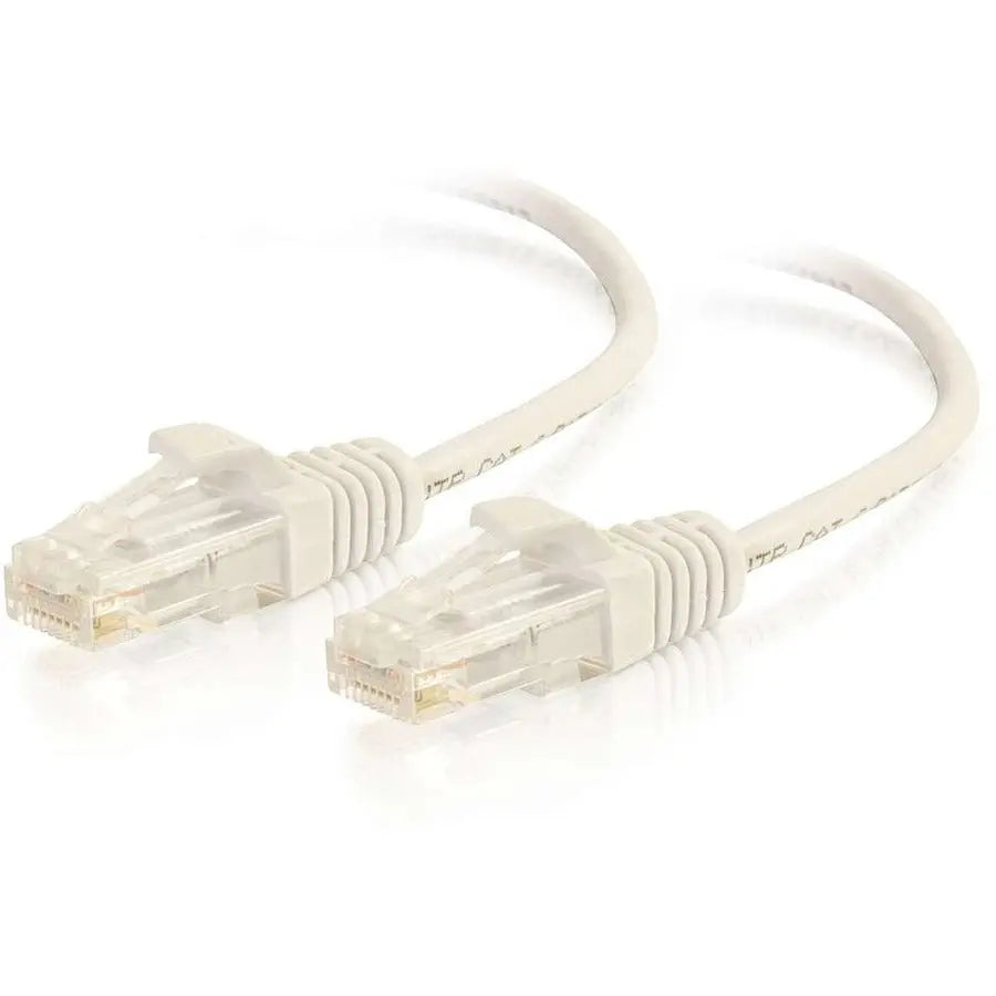 LEGRAND C2G 01187 5ft Cat6 Slim Snagless UTP Ethernet Cable - White