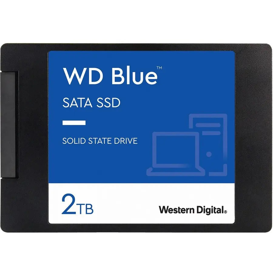 Western Digital Blue 3D NAND SATA SSD Internal Storage 2TB - WDS200T2B0A