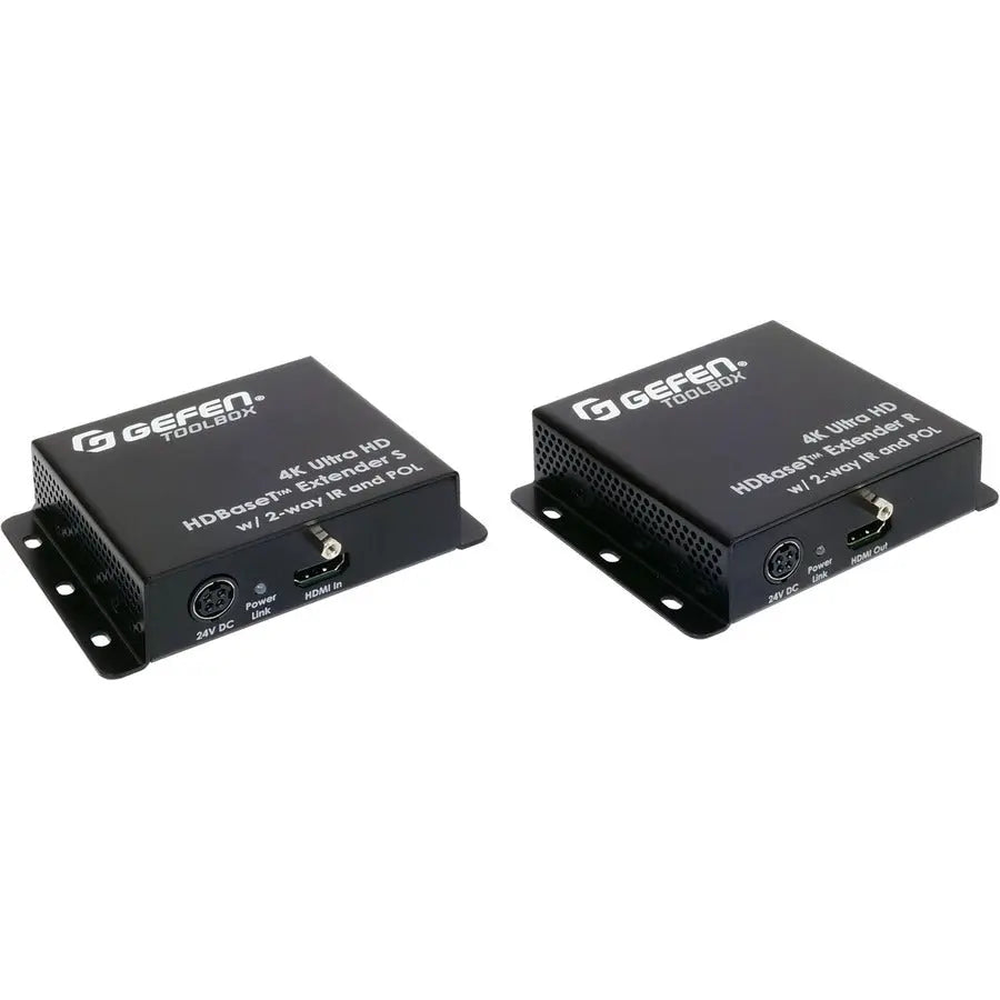 Gefen GTB-UHD-HBTL 4K Ultra HD HDBaseT Extender with 130ft Range and Bi-Directional IR