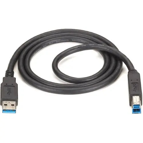 Black Box USB 3.0 Cable - Type A Male to Type B Male, 10 ft, Black