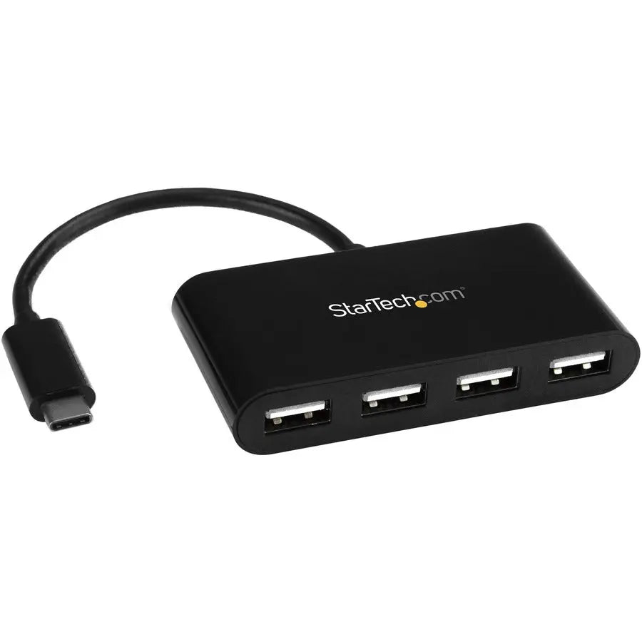 StarTech.com 4-Port USB-C Hub Mini - USB 2.0 Type-A Expansion for Laptops and Desktops