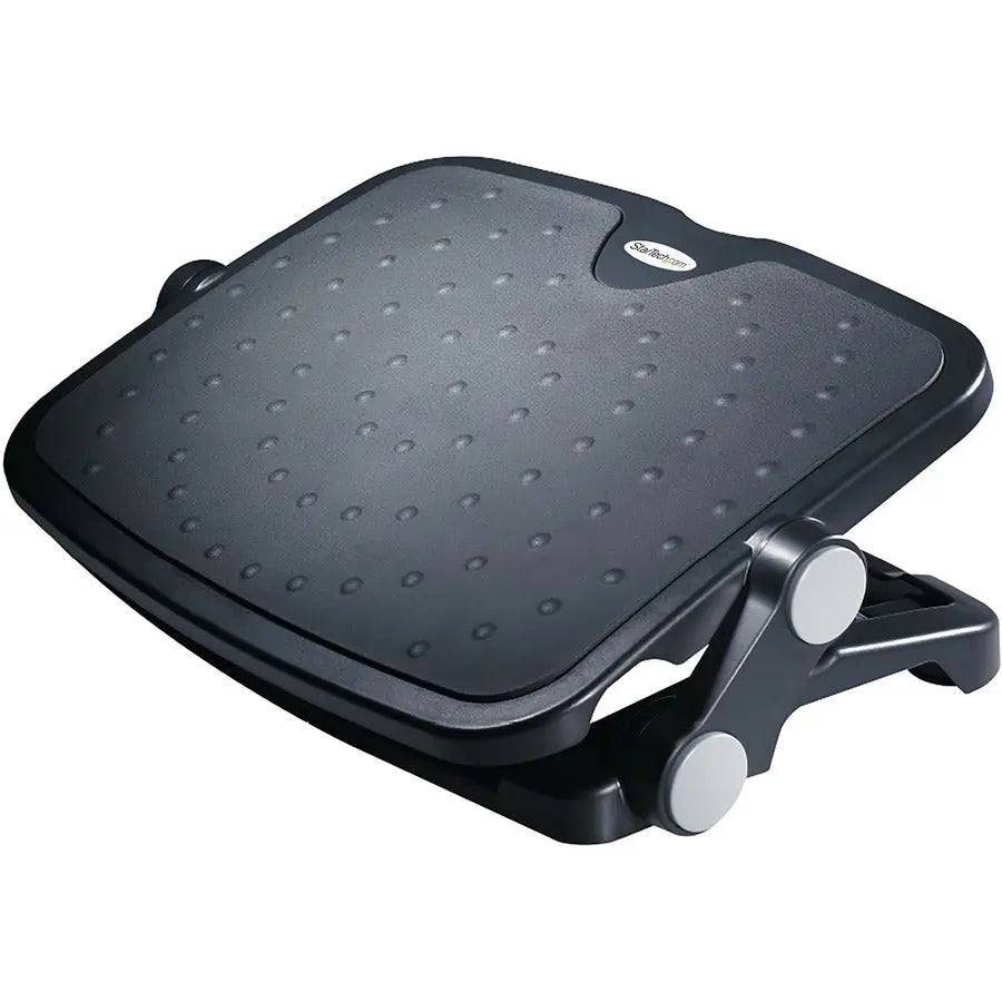 StarTech.com Adjustable Under-Desk Foot Rest with Ergonomic Design and Anti-Slip Surface
