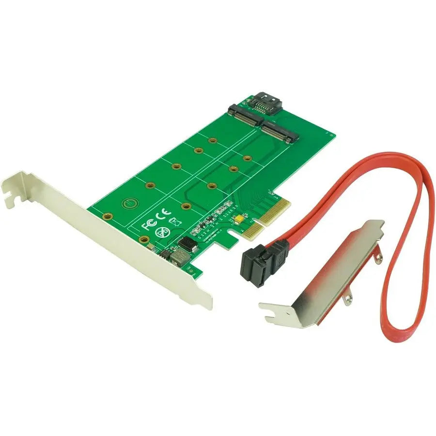 VisionTek PCIe M.2 SATA Adapter Card (Part No. 900989) for Versatile SSD Expansion