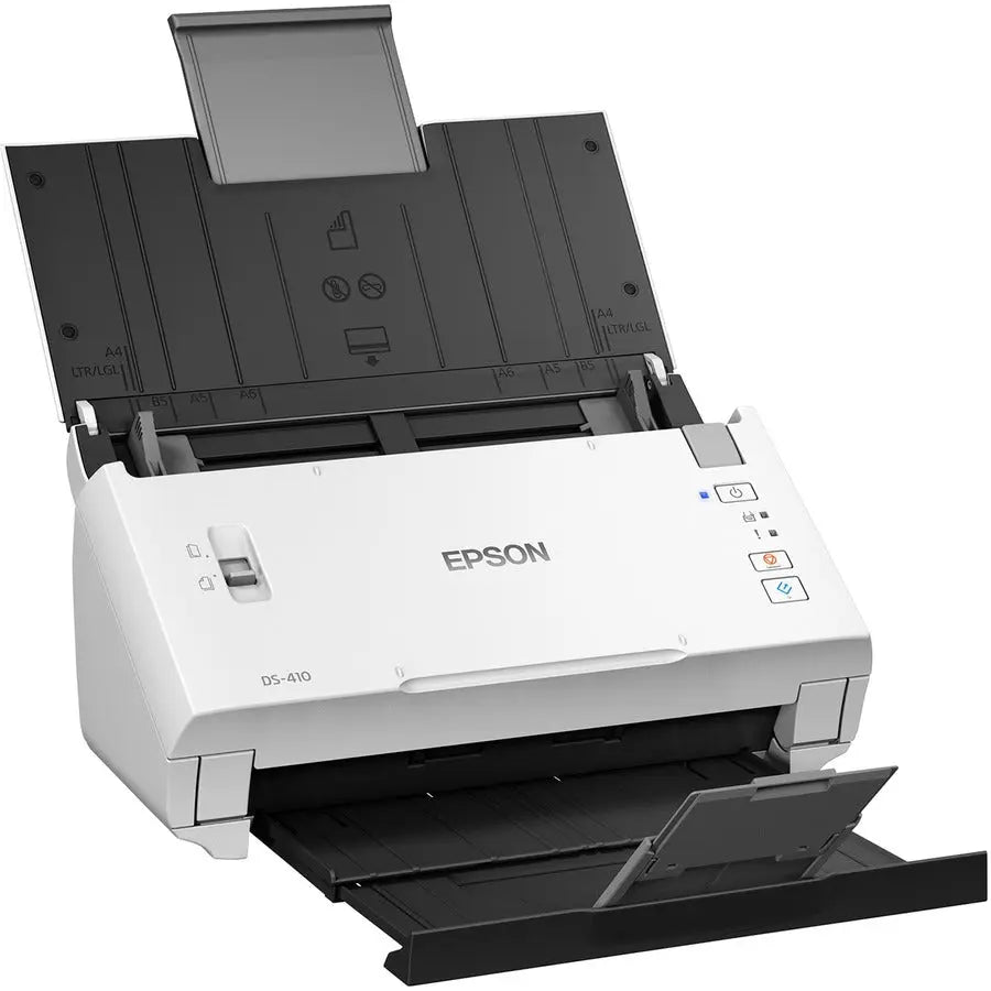 Epson DS-410 Sheetfed Scanner - 600 dpi Optical for Fast Document Scanning