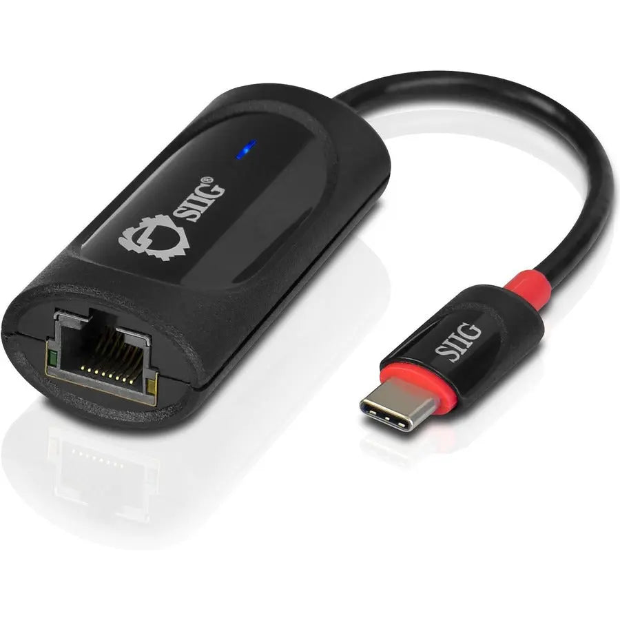 SIIG USB-C to Gigabit Ethernet Adapter - USB 3.0 for High-Speed Wired Networking