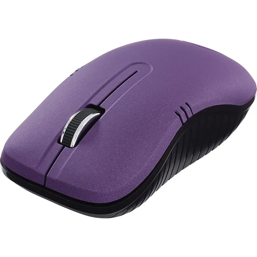 Verbatim Commuter Wireless Notebook Optical Mouse - Matte Purple, 1200 DPI, 2.4GHz Wireless Performance