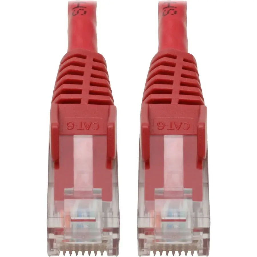 Eaton Tripp Lite Series N201-06N-RD 6-Inch Red Cat6 UTP Snagless Patch Network Cable