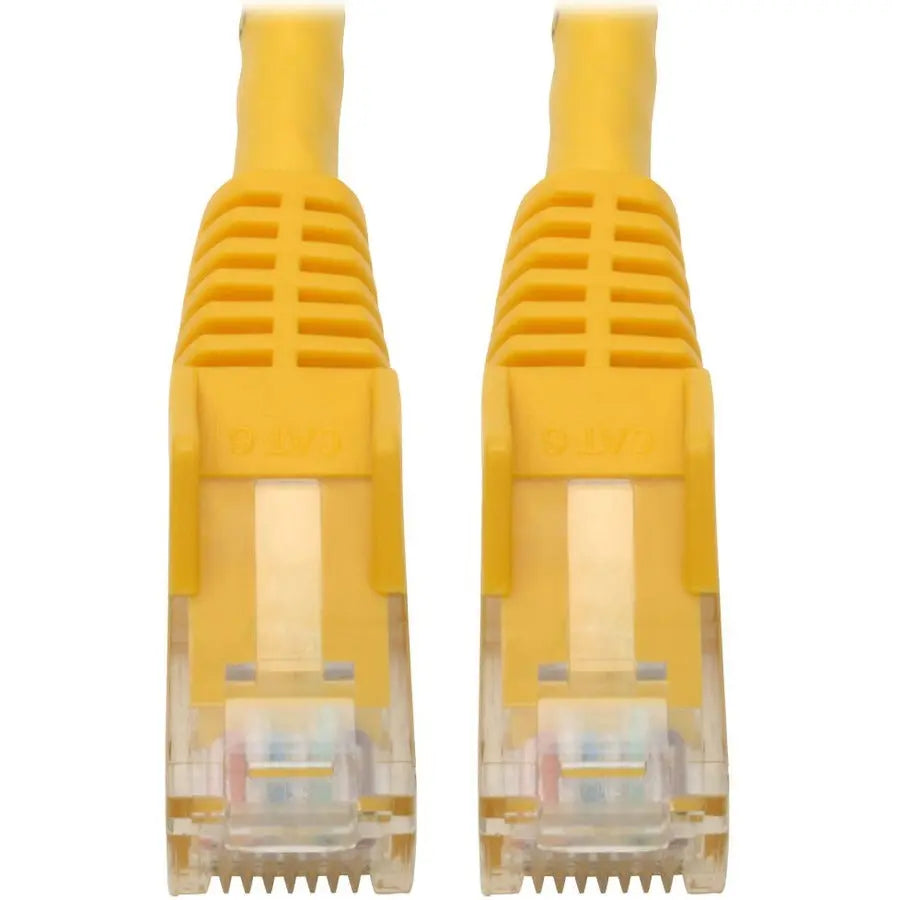 Eaton Tripp Lite Series Cat6 Gigabit Snagless Molded UTP Patch Cable - 6 Inches, Yellow