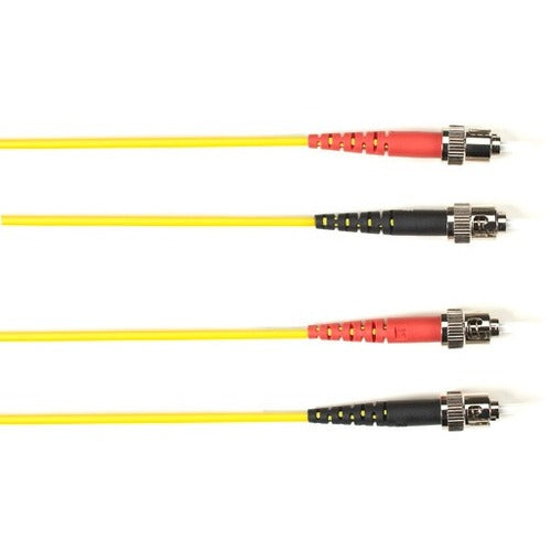 Black Box FOCMRSM-015M-STST-YL Fiber Optic Duplex Patch Network Cable