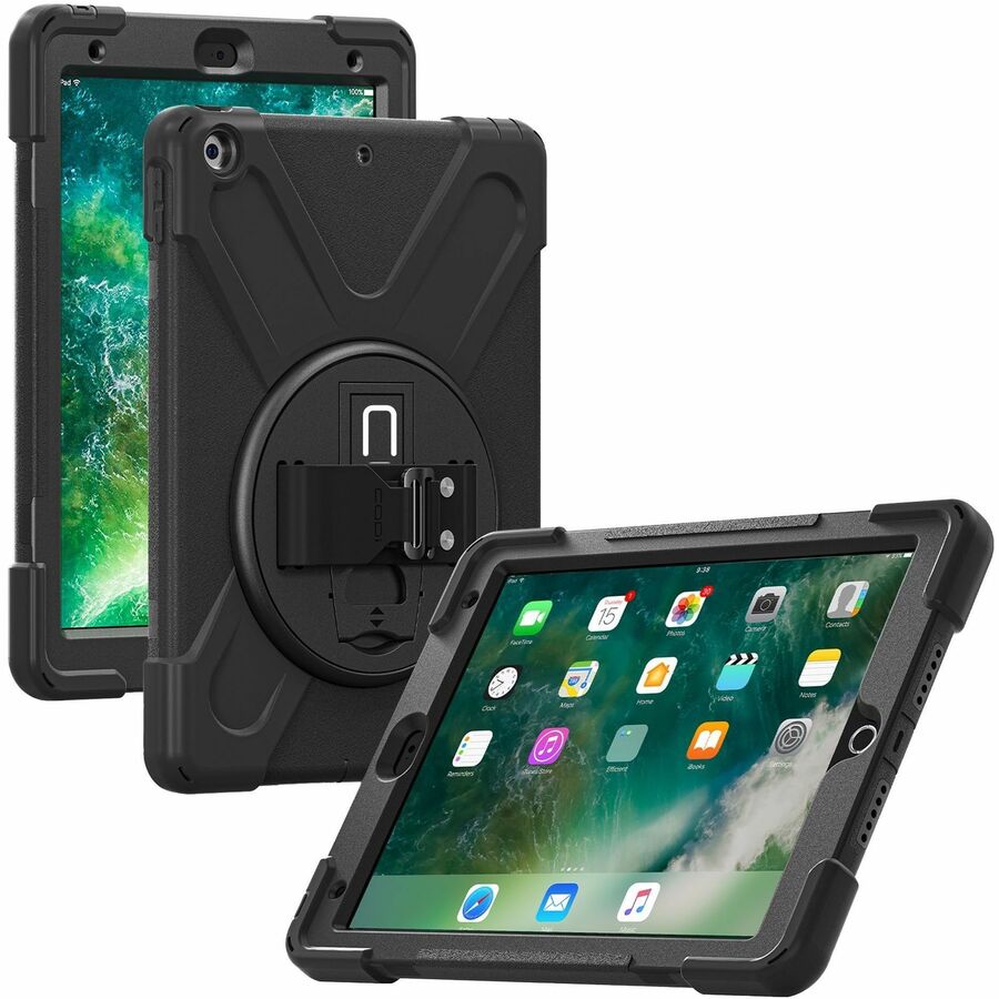 CODi 2017/2018 Rugged iPad Case for 9.7-Inch iPad (6th Generation) with 3-in-1 Protection and Adjustable Strap