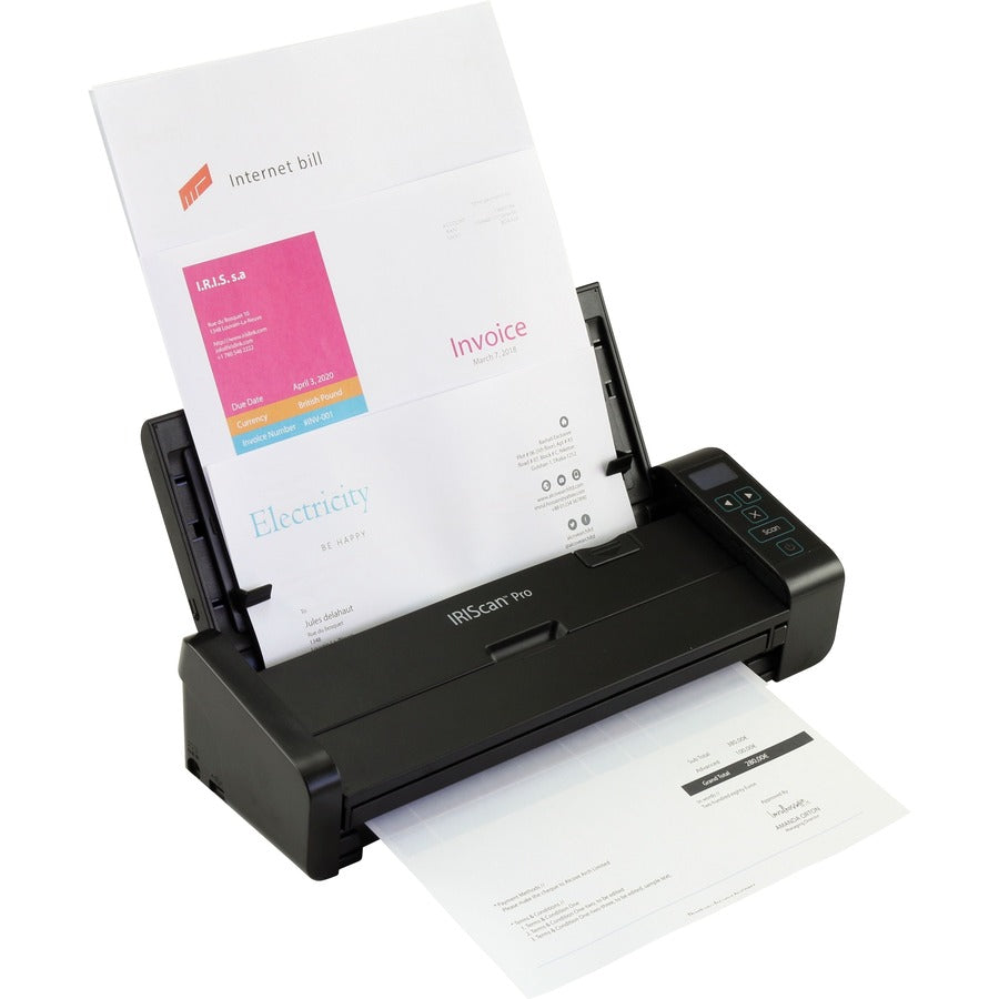 I.R.I.S. IRIScan Pro 5 Duplex Color Scanner with OCR and Cloud Integration