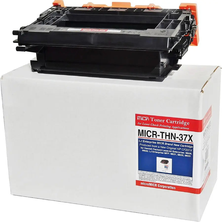 microMICR THN-37X MICR Toner Cartridge for HP LaserJet Enterprise M608, M609, M631, M632 & M633