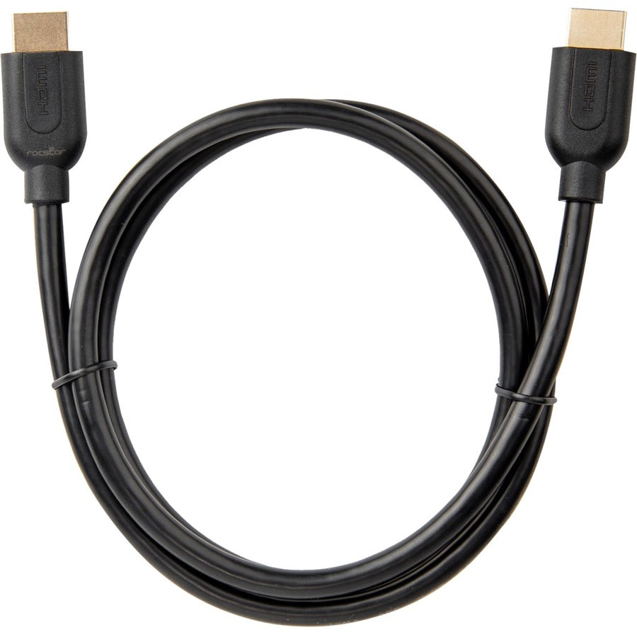 Rocstor Premium 3 ft 4K HDMI 2.0 Cable with Gold-Plated Connectors - High Speed HDMI with Ethernet for Ultra HD TVs and Devices