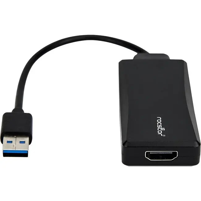 Rocstor Premium USB 3.0 to HDMI Graphics Adapter Y10A177-B1 – External Video Converter for Desktop and Laptop