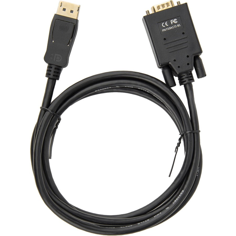 Rocstor Premium 6 ft DisplayPort to VGA Cable – Supports 1920x1200 and 1080p at 60Hz