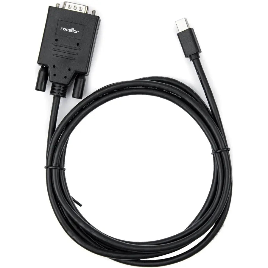 Rocstor Premium 6 ft Mini DisplayPort to VGA Adapter Cable - Supports 1920x1200 Resolution