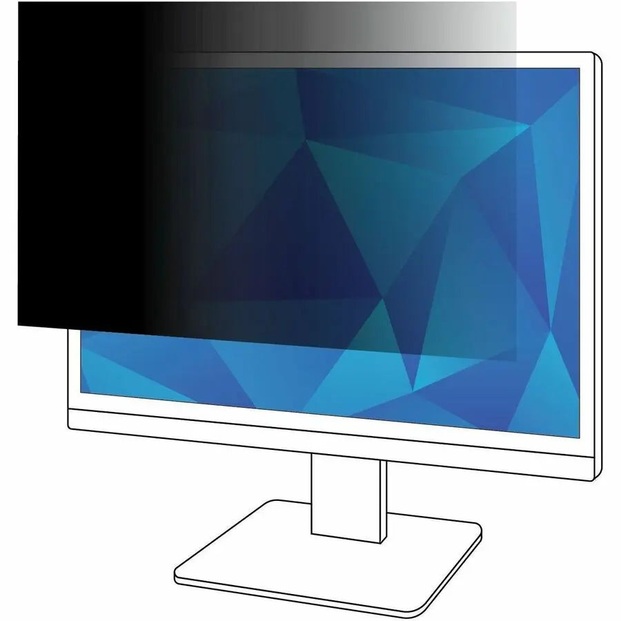 3M Privacy Filter for 28-inch Monitor, 16:9 Aspect Ratio, PF280W9B - Matte Black