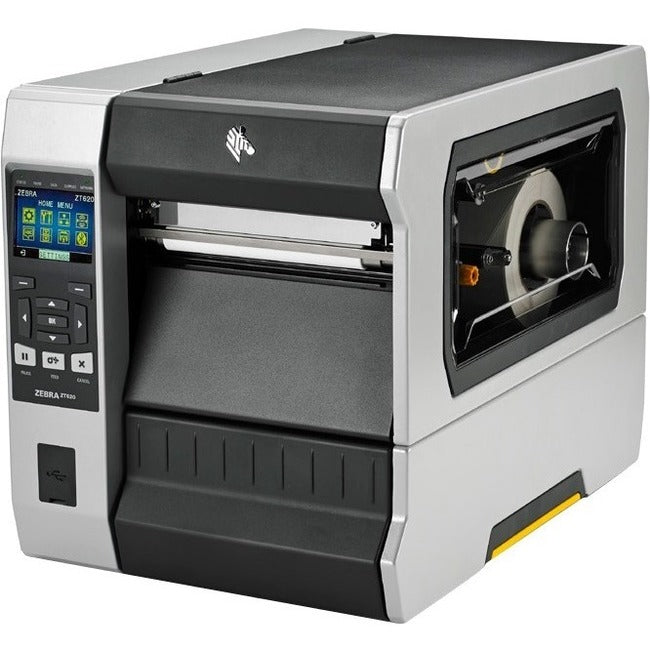 Zebra ZT620 Industrial Thermal Transfer and Direct Thermal Printer - High-Volume Label Printing