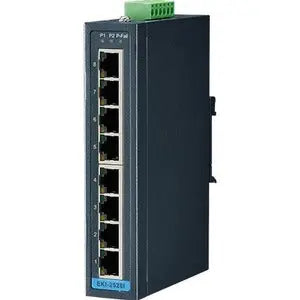Advantech EKI-2528I-BE 8-Port Ethernet Switch with Wide Temperature Range and Redundant Power