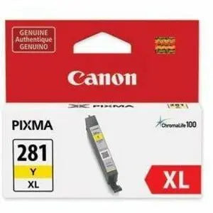 Canon CLI-281 XL Yellow Ink Tank for PIXMA Printers – High-Quality Photo and Image Printing