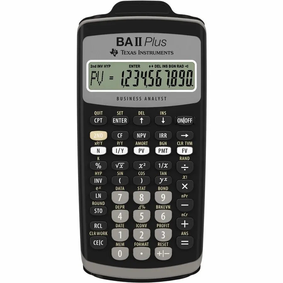 Texas Instruments BA II Plus Financial Calculator – Business & Finance Edition