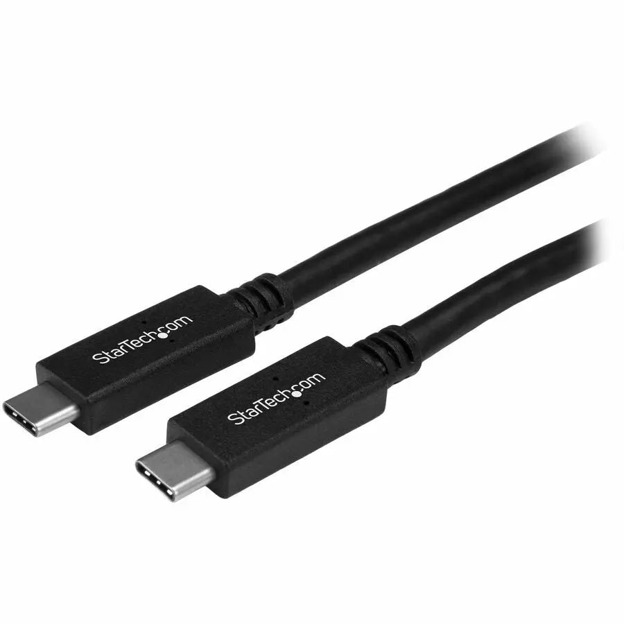StarTech.com USB-C to USB-C Cable - 0.5m, USB 3.1 Gen 2, 10Gbps, 60W Power Delivery, 4K 60Hz Support