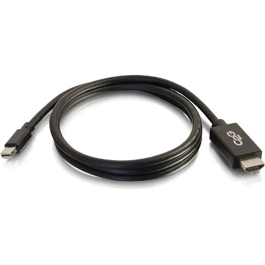 LEGRAND AV - C2G 3ft Mini DisplayPort to HDMI Adapter Cable - Black