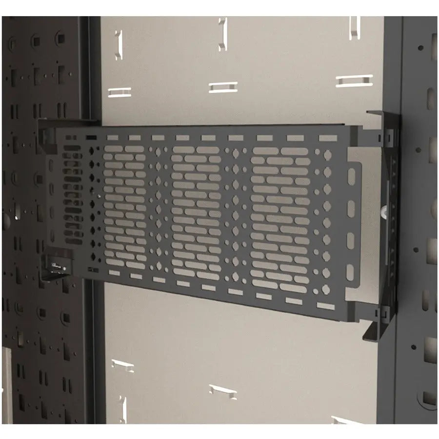 Legrand Middle Atlantic VWM Series Lever Lock Back Pan Kit - Wall Mount Mounting Panel with 6-Inch Lock Plate