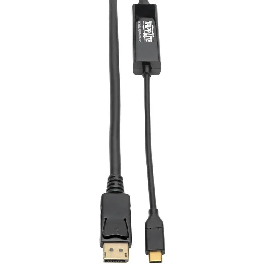 Eaton Tripp Lite Series U444-010-DP USB-C to DisplayPort 4K Adapter Cable, 10 ft