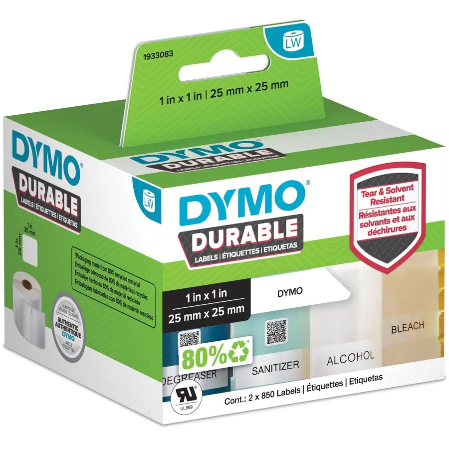 Dymo Multipurpose Label 1933083 – Durable White Labels for Industrial and Warehouse Use