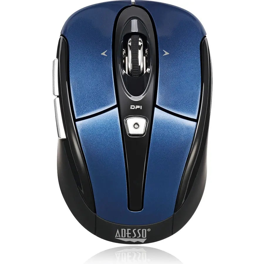 Adesso iMouse S60L - 2.4 GHz Wireless Programmable Nano Mouse with Tilt Wheel and Adjustable DPI