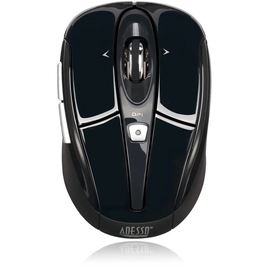 Adesso iMouse S60B Wireless Programmable Nano Mouse with 30-Foot Range and Tilting Wheel