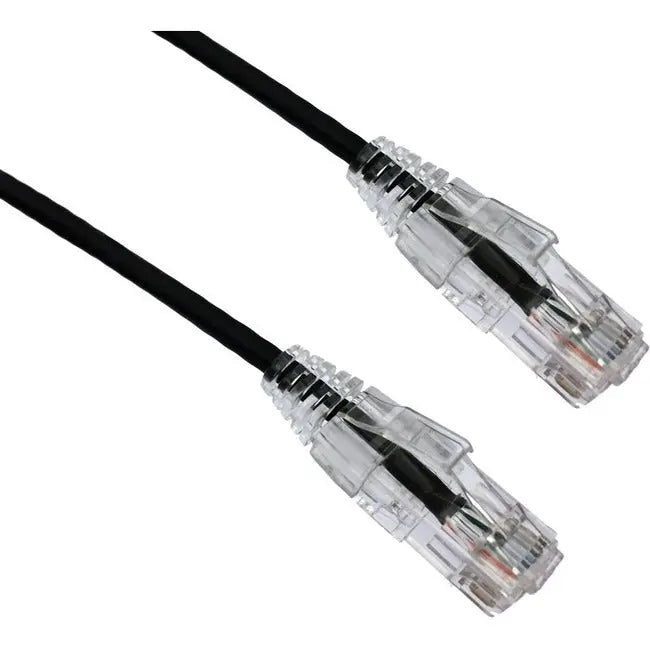 Axiom Memory Solutions 2FT CAT6 BENDnFLEX Ultra-Thin Snagless Patch Cable 550MHz - Black