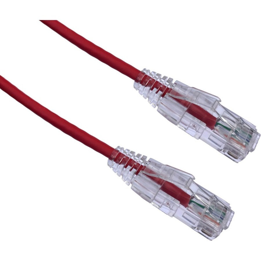 Axiom Memory Solutions 6FT CAT6 BENDnFLEX Ultra-Thin Snagless Patch Cable 550MHz - Red