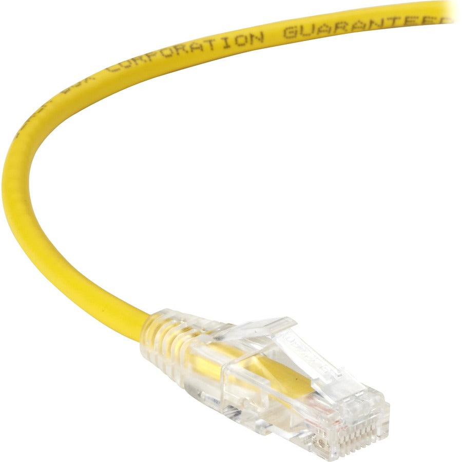Black Box Slim-Net Cat.6 UTP Patch Network Cable - 20 Feet, Yellow