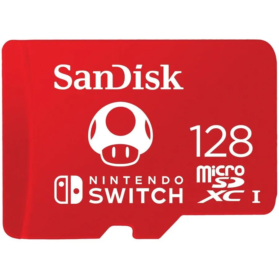 SanDisk 128 GB microSDXC Memory Card for Nintendo Switch – Officially Licensed by Western Digital
