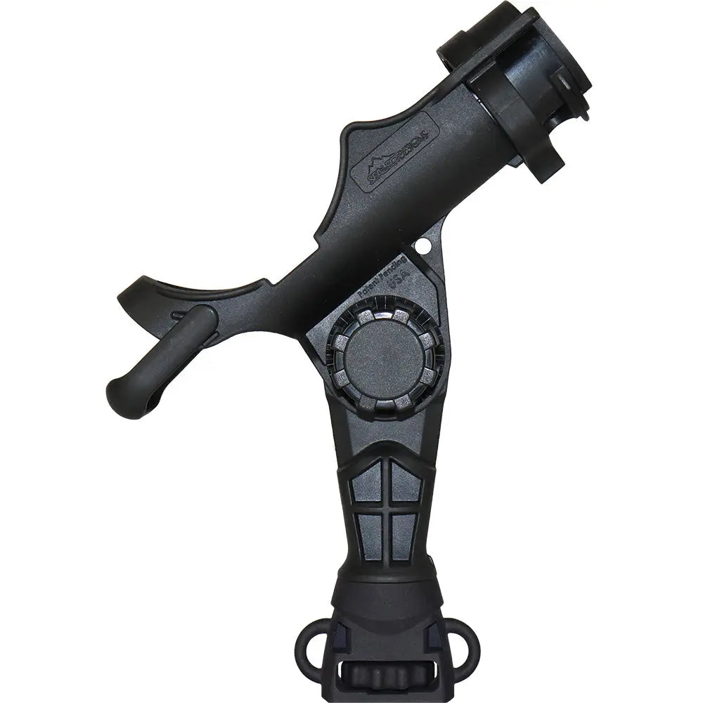 Sea-Dog Triple Threat Track Mount Rod Holder - Versatile Reel Compatibility