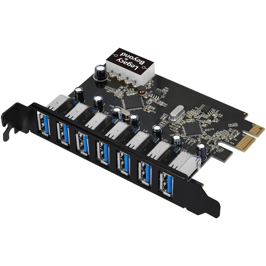 SIIG USB 3.0 7-Port External PCIe Host Adapter (Part Number LB-US0514-S1)
