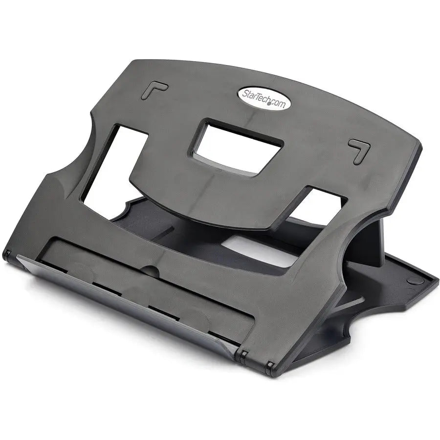 StarTech.com Portable Laptop Stand - Adjustable Ergonomic Notebook Riser with Vented Platform
