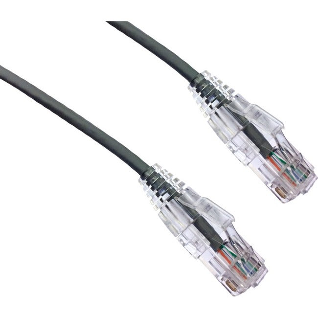 Axiom Memory Solutions 8FT CAT6A BENDnFLEX Ultra-Thin Snagless Patch Cable 650MHz (Gray)