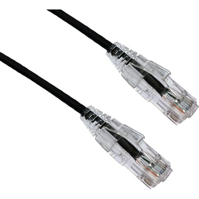 Axiom Memory Solutions 5FT CAT6A BENDnFLEX Ultra-Thin Snagless Patch Cable – 10Gbps High-Performance Network Cable in Black