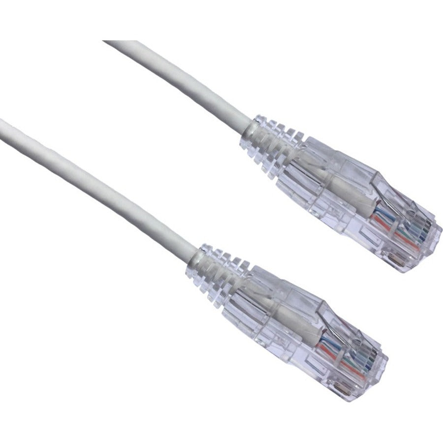 Axiom BENDnFLEX 20 ft. CAT6A Ultra-Thin Snagless Patch Cable, White – C6ABFSB-W20-AX